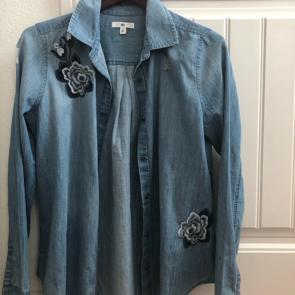 denim button up